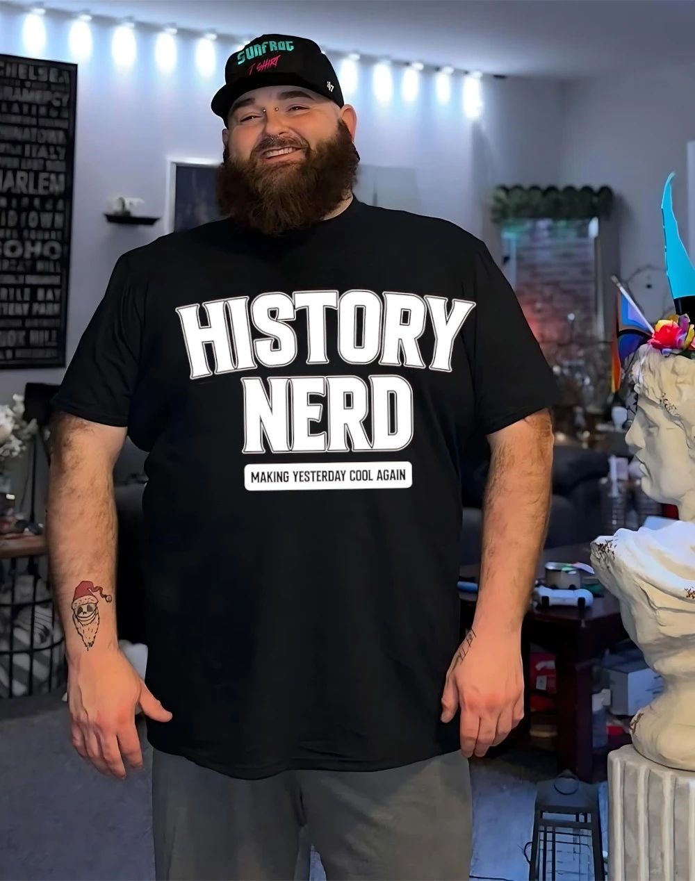 History nerd making yesterday cool again shirt