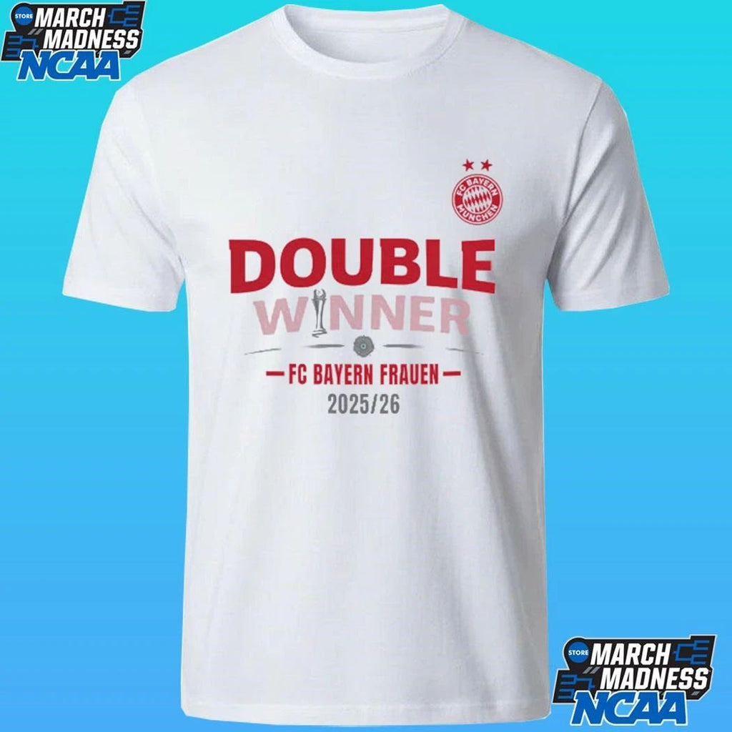 Double Winner Fc Bayern Frauen 2025 2026 Shirt
