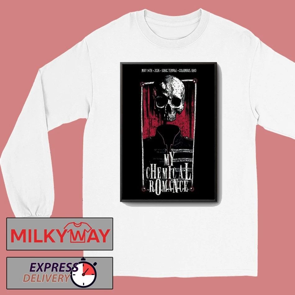 My Chemical Romance May 14 2026 In Columbus OH Poster shirt
