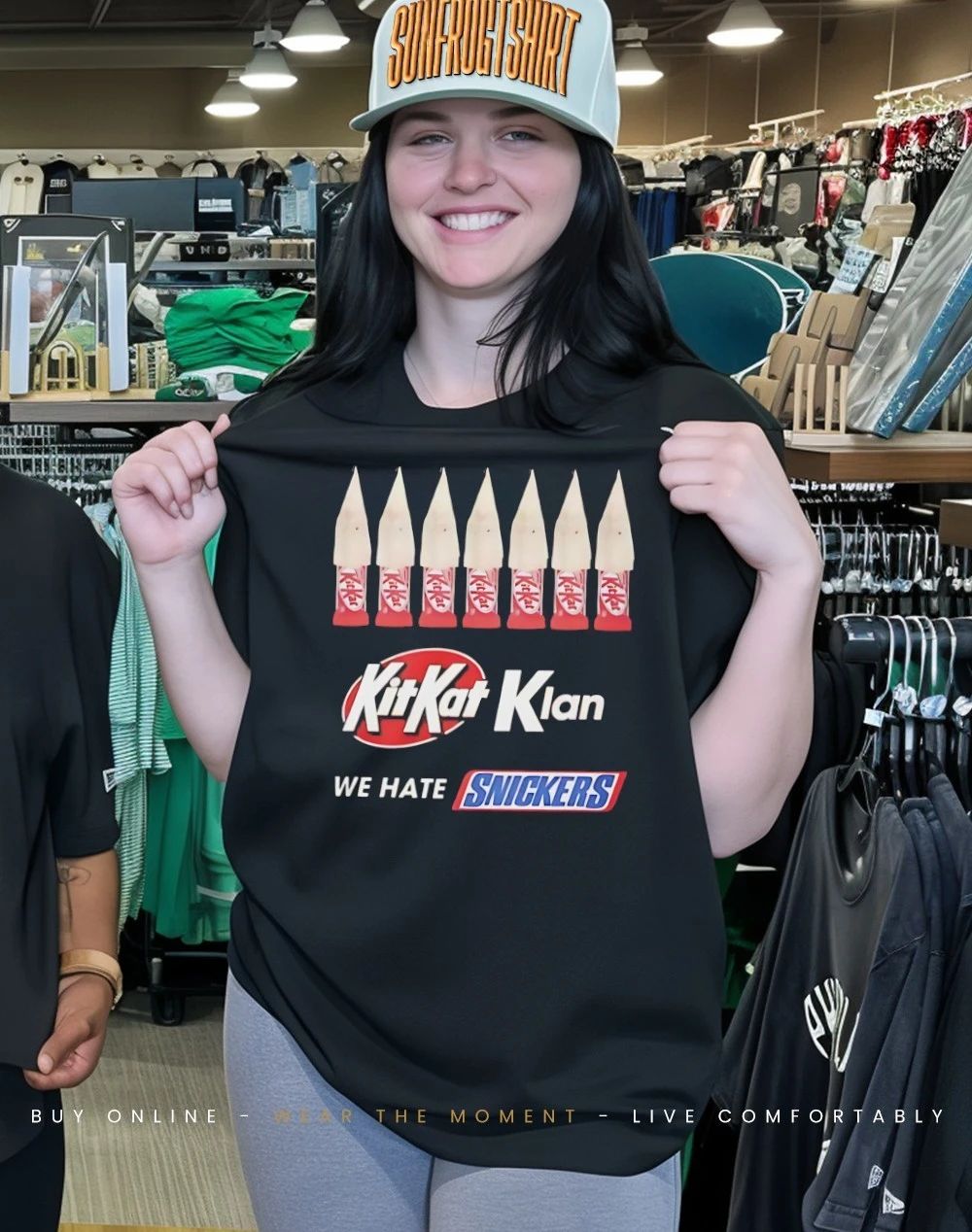 Ku Klux Klan Kit Kat Klan we hate Snickers shirt