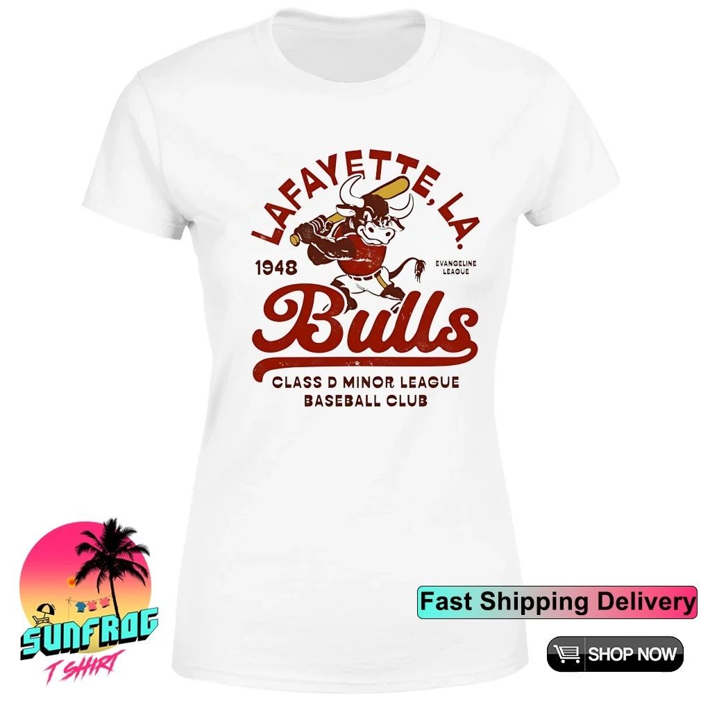 Lafayette Bulls est 1948 Class D Minor league baseball club shirt