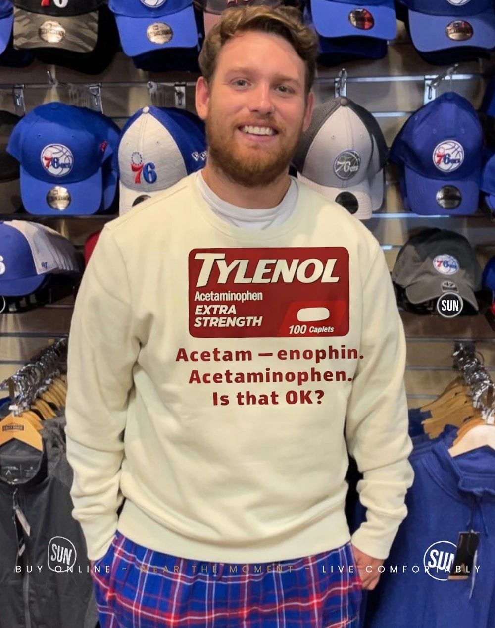 Tylenol Medicine extra strength acetaminophen is that ok shirt