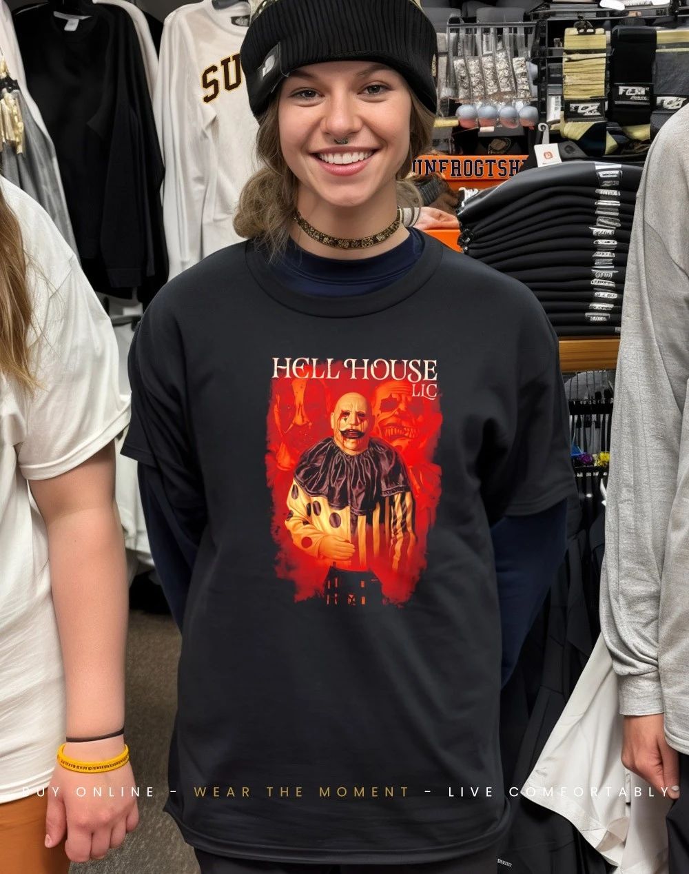 Hell House LLC the Clown basement beckons shirt