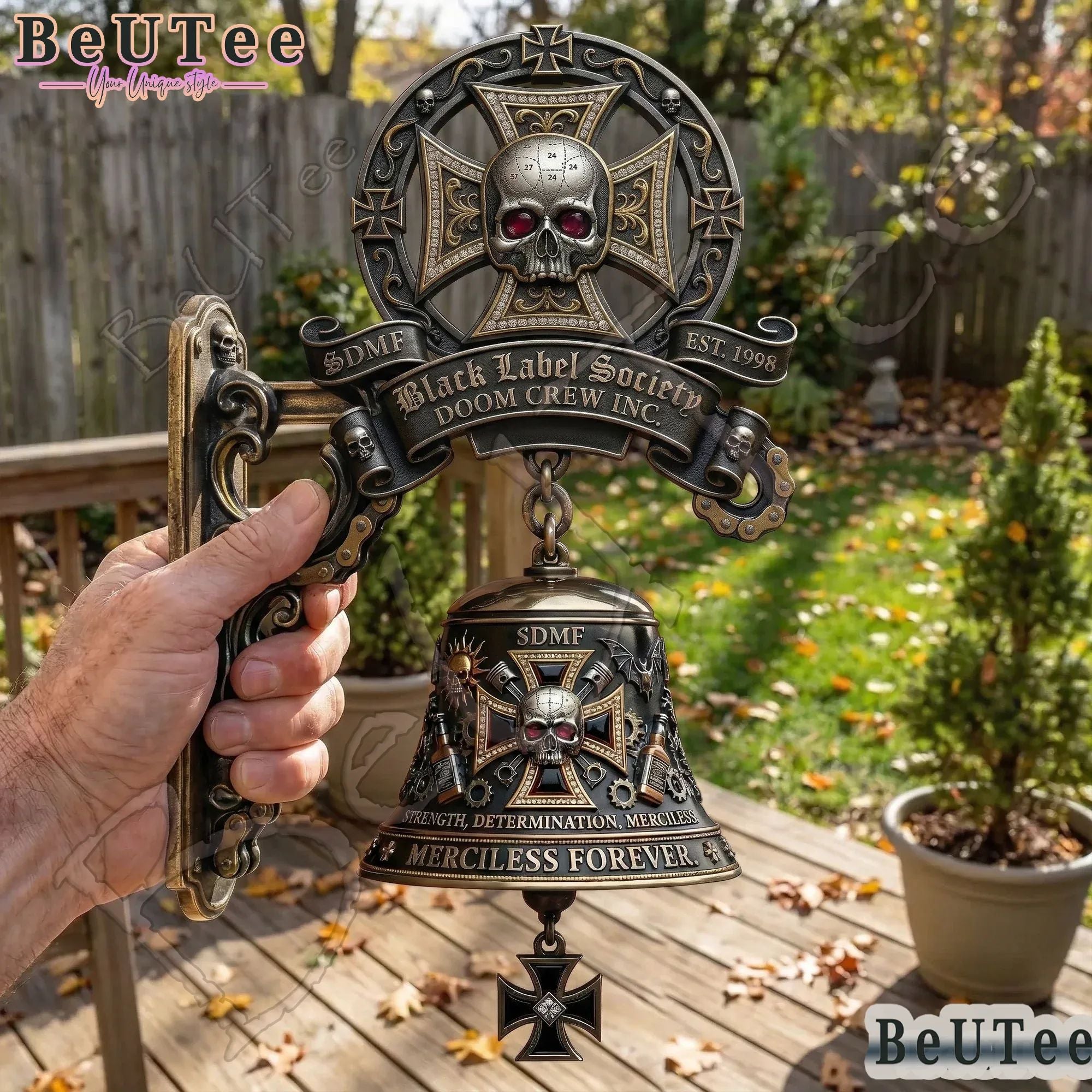 Black Label Society Doom Crew Inc Premium 3D Wall Bell