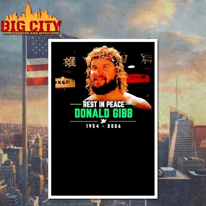 Rest In Peace Donald Gibb 1954-2026 Shirt
