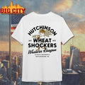 Hutchinson Wheat Shockers Western League Class A Baseball Hutchinson Kansas Est 1917 Shirt