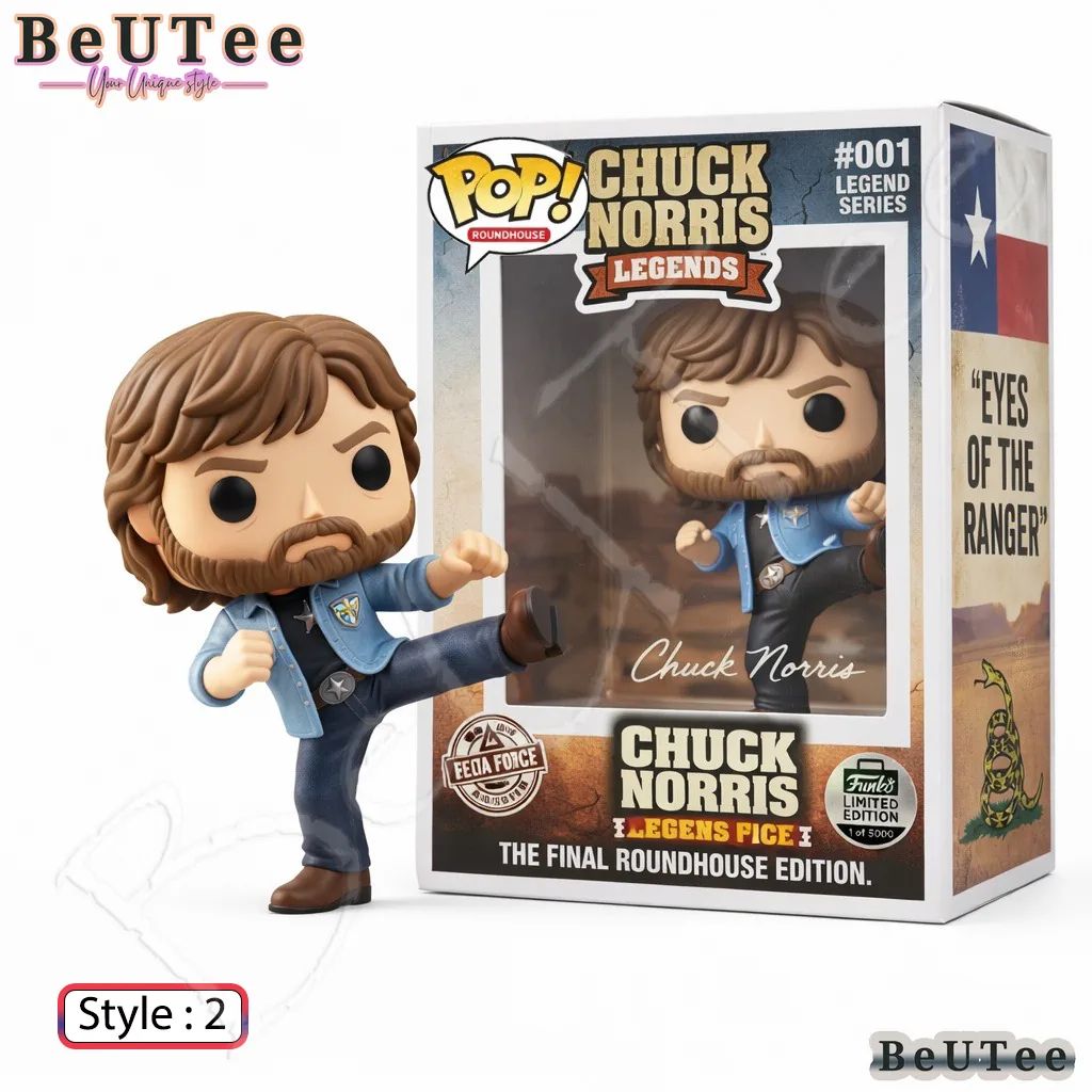 Chuck Norris Legends Lone Wolf McQuade Edition Pop Vilyn Figure