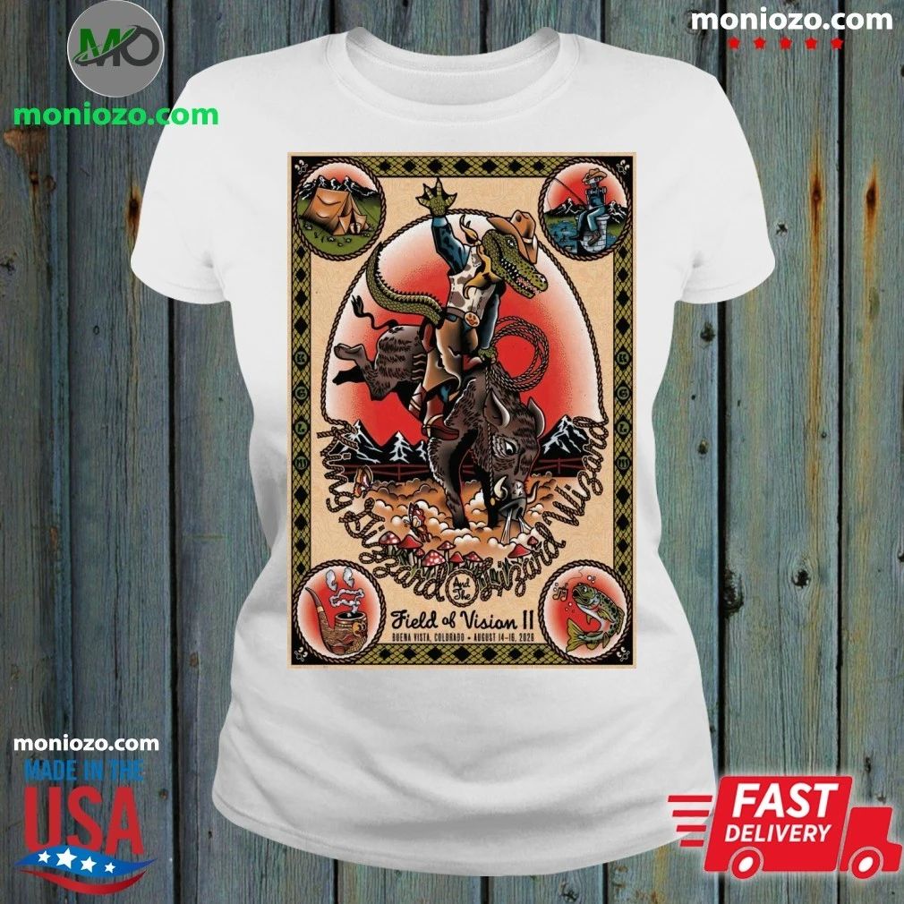 King Gizzard And The Lizard Wizard Buena Vista, Colorado August 14-16 2026 Poster Shirt