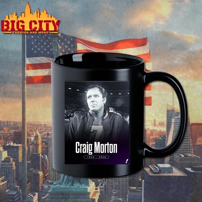 Craig Morton 1943-2026 Shirt