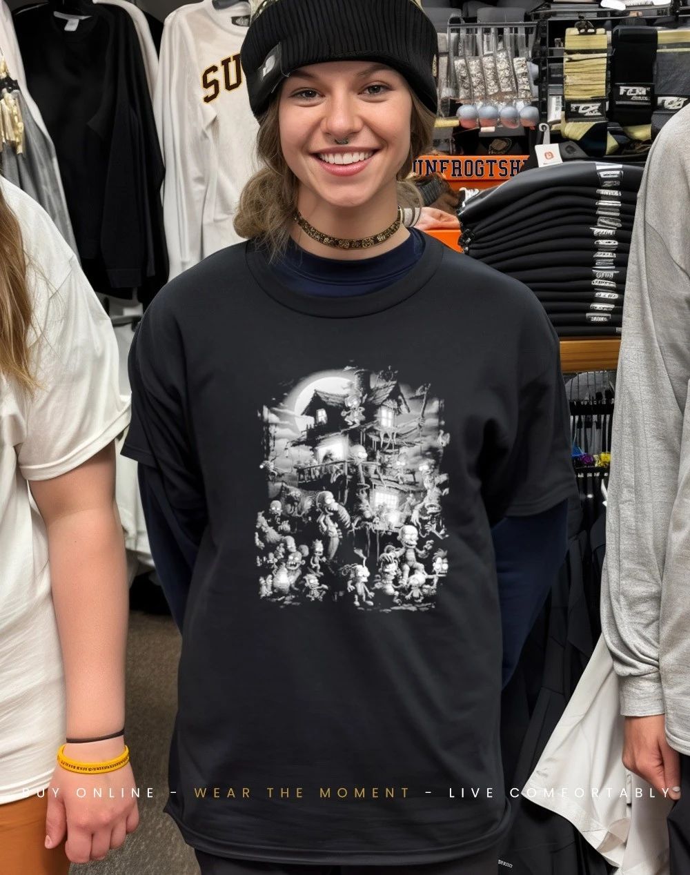 Simpson Treehouse Of Horror Movie shirt