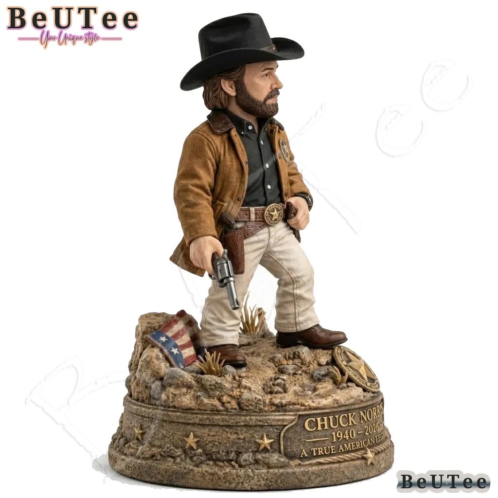 Chuck Norris Memorial Collectible Figure