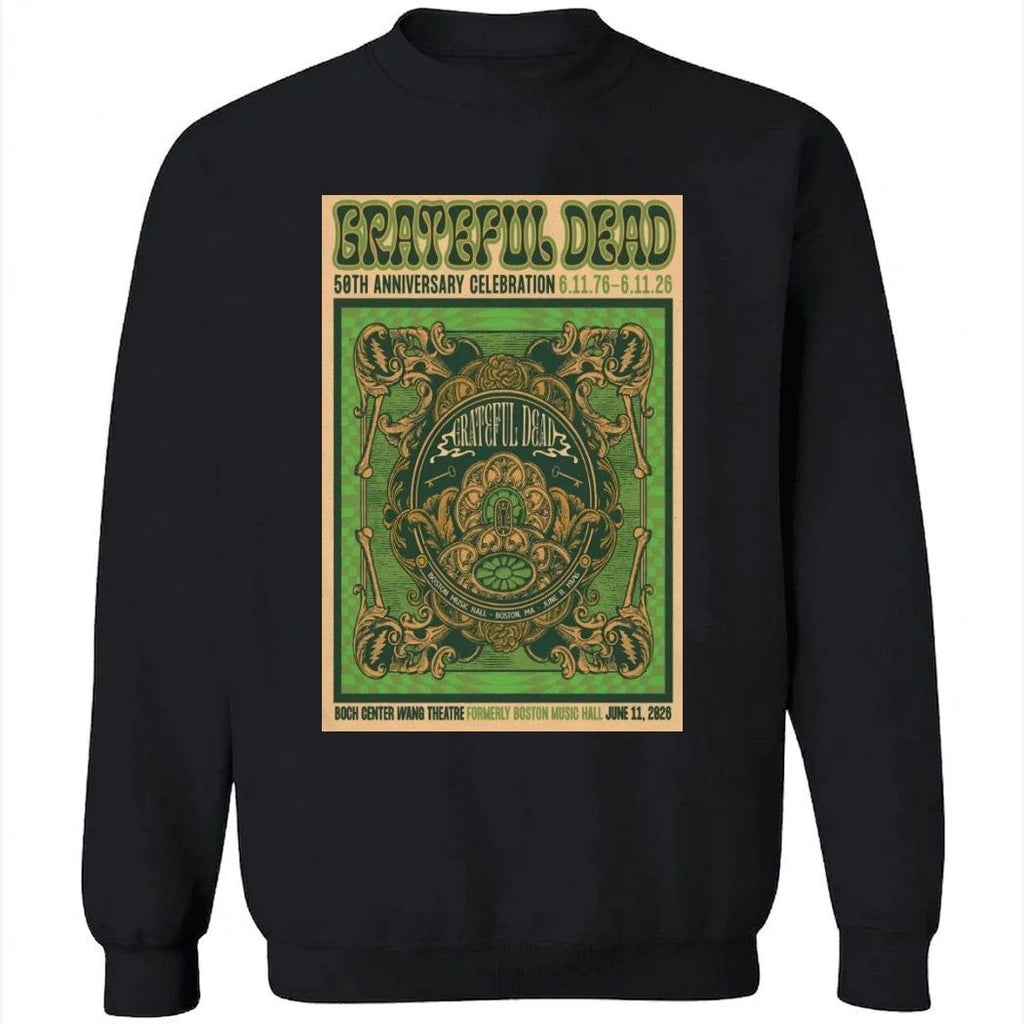 Grateful Dead 6-11-2026 Boston MA Poster Shirt