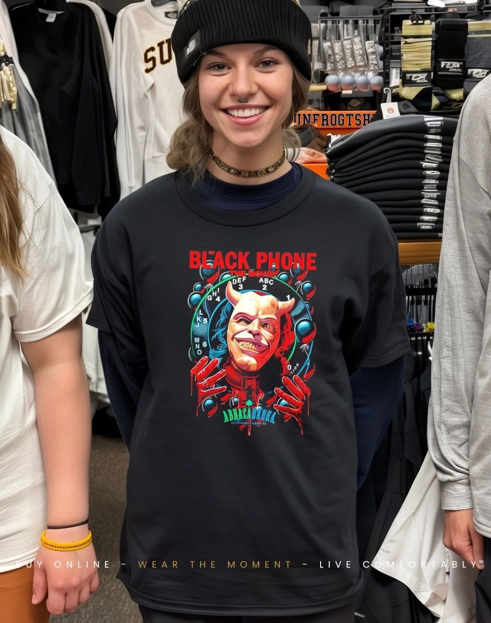 Black phone the movie Grabber Abracadabra shirt