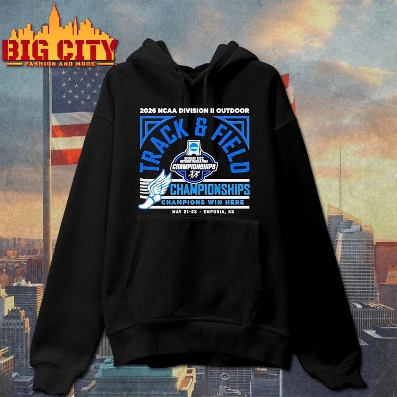 2026 Ncaa Dii Outdoor Track Field Championships Emporia Kansas Shirt