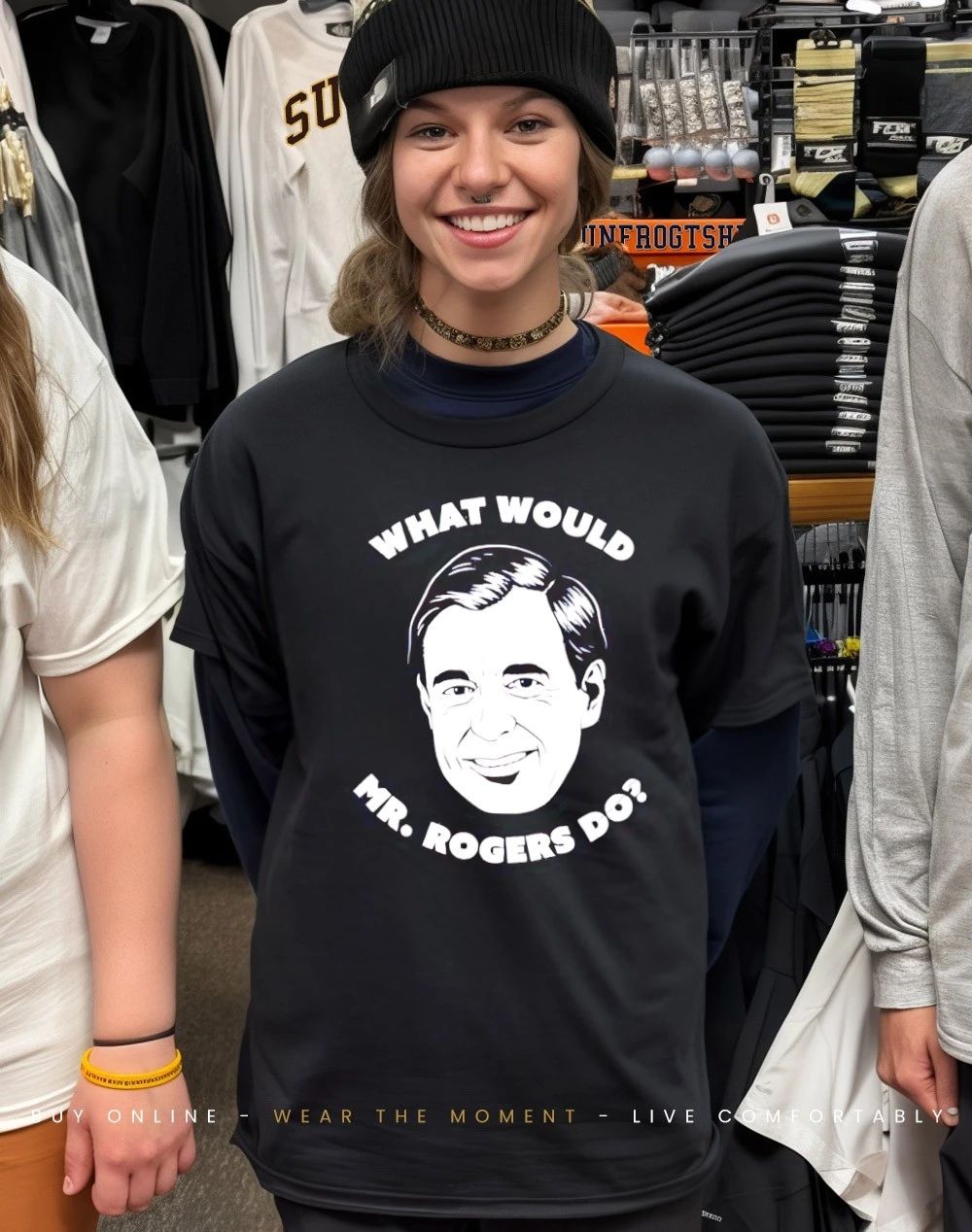 WWMRD what would Mr. Rogers do shirt