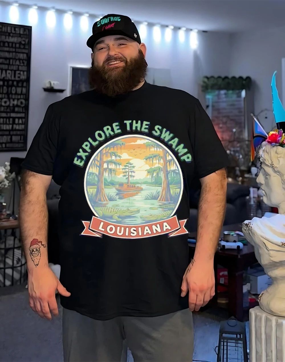 Explore the swamp Louisiana shirt