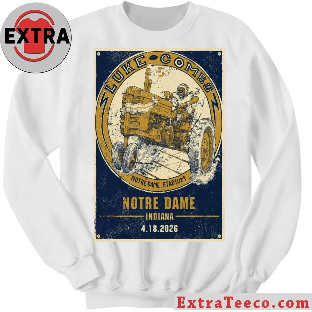 Luke Combs Notre Dame Stadium, South Bend IN April 18 2026 Poster Shirt