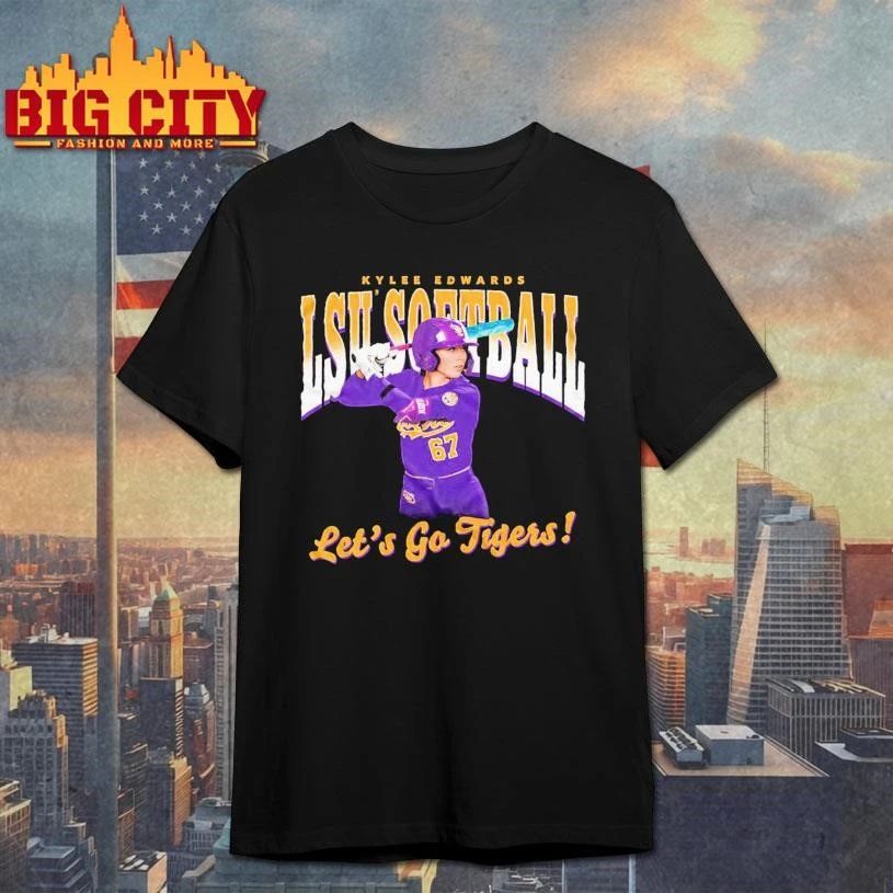 Kylee Edwards LSU Softball Lets Go Tigers Shirt