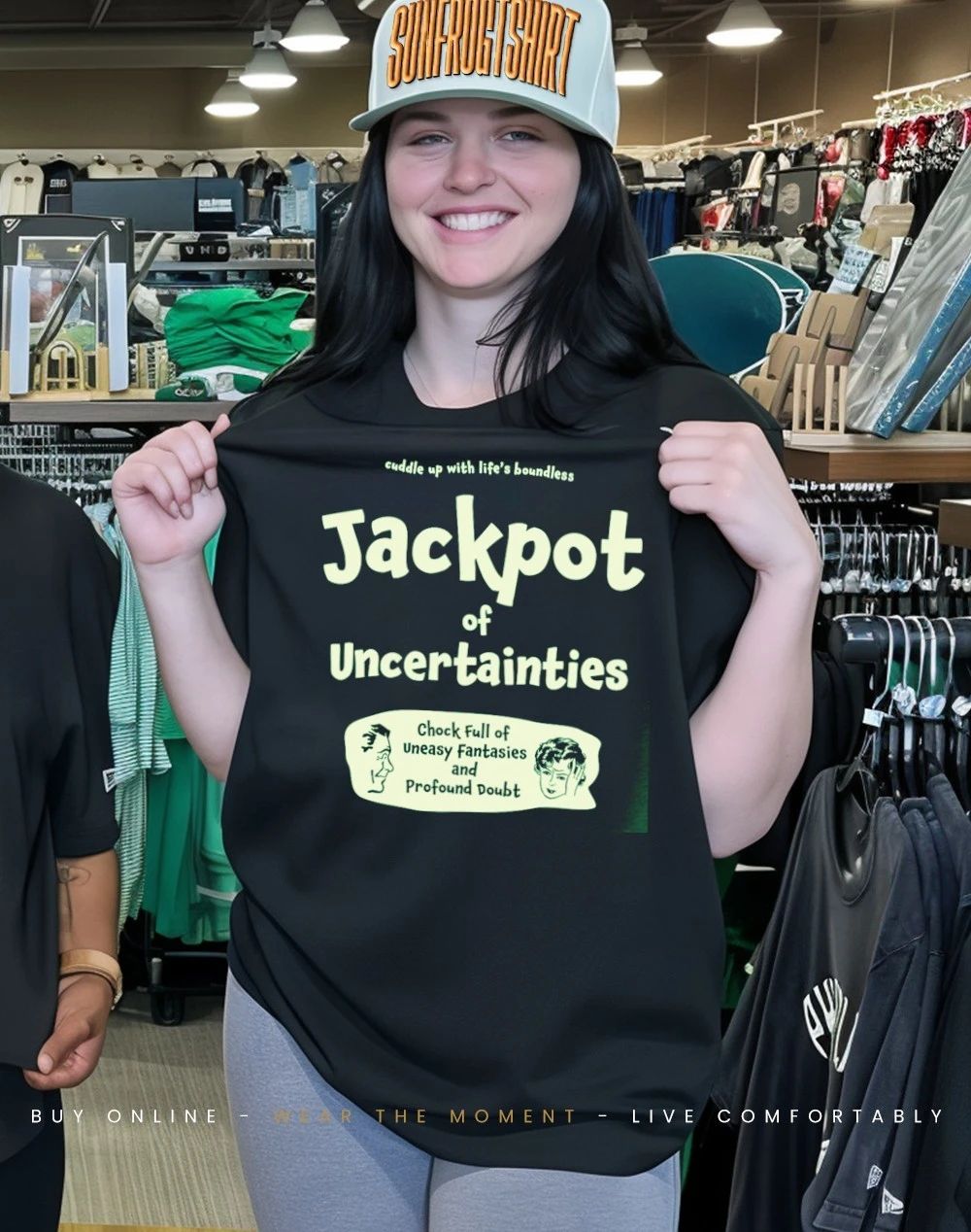 Cuddle Up With Life’s Boundless Jackpot of Uncertainties shirt