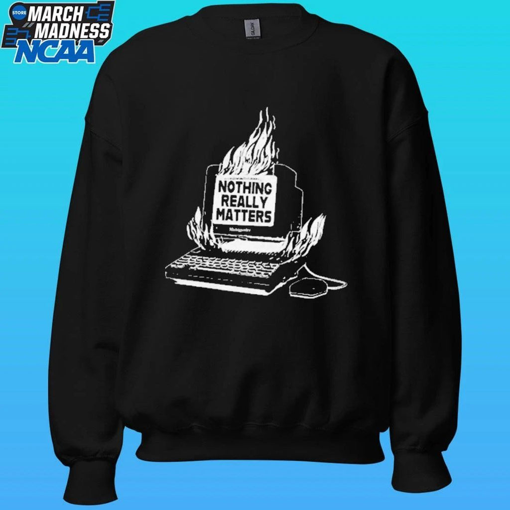 Michigander Nothing Really Matters Computer Shirt