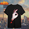 Drake Crystal Embellished Gloves Iceman Album Shirt