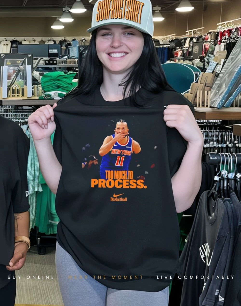 Jalen Brunson too much to process shirt