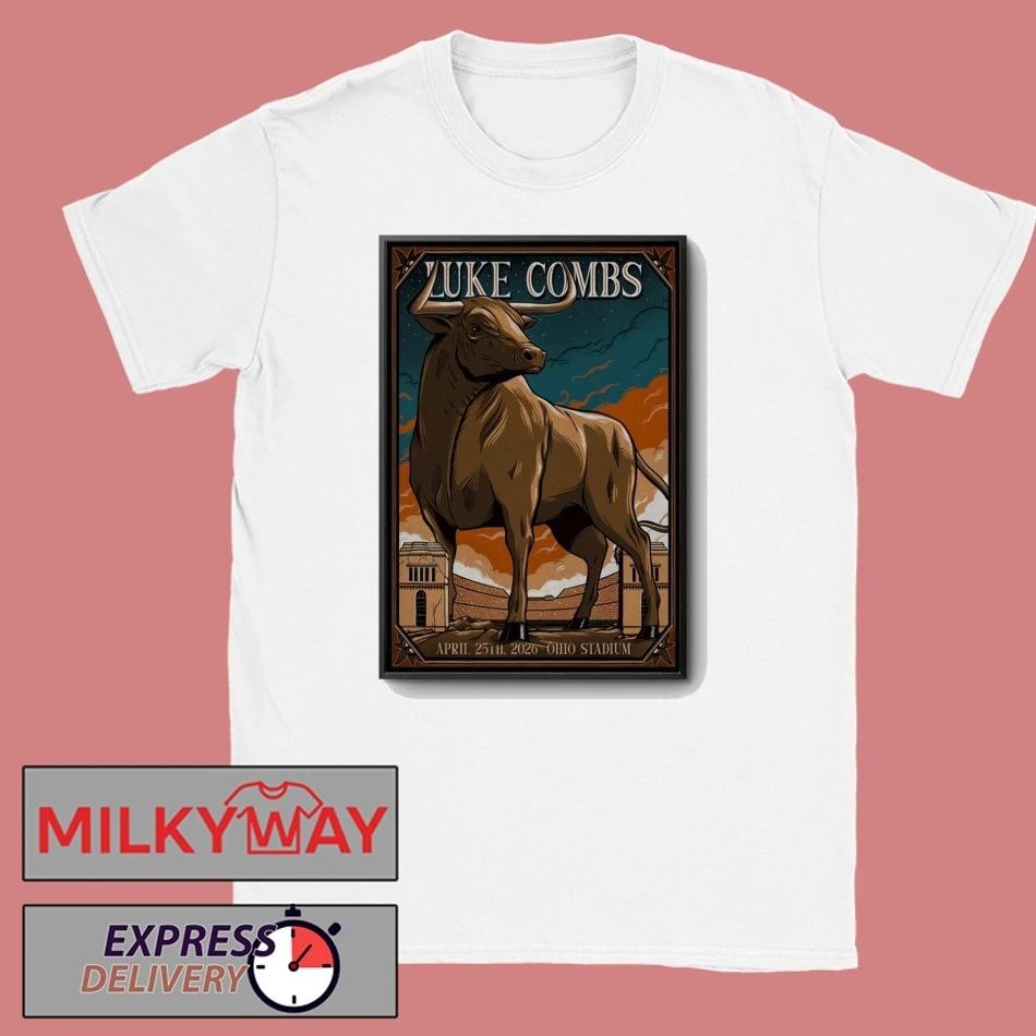 Luke Combs Ohio Stadium in Columbus, OH Apr 25 2026 Poster shirt
