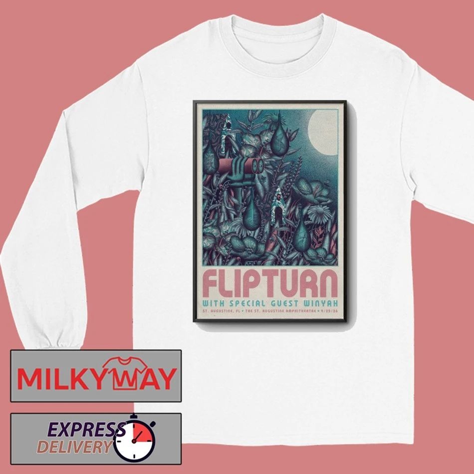 Flipturn Poster 9 25 2026 With Special Guest Winyah SHOW shirt