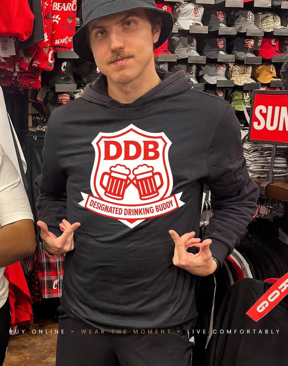 DDB designated drinking buddy shirt