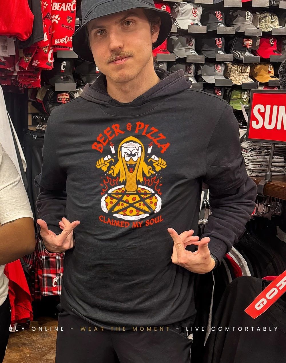 Beer and pizza claimed my soul shirt