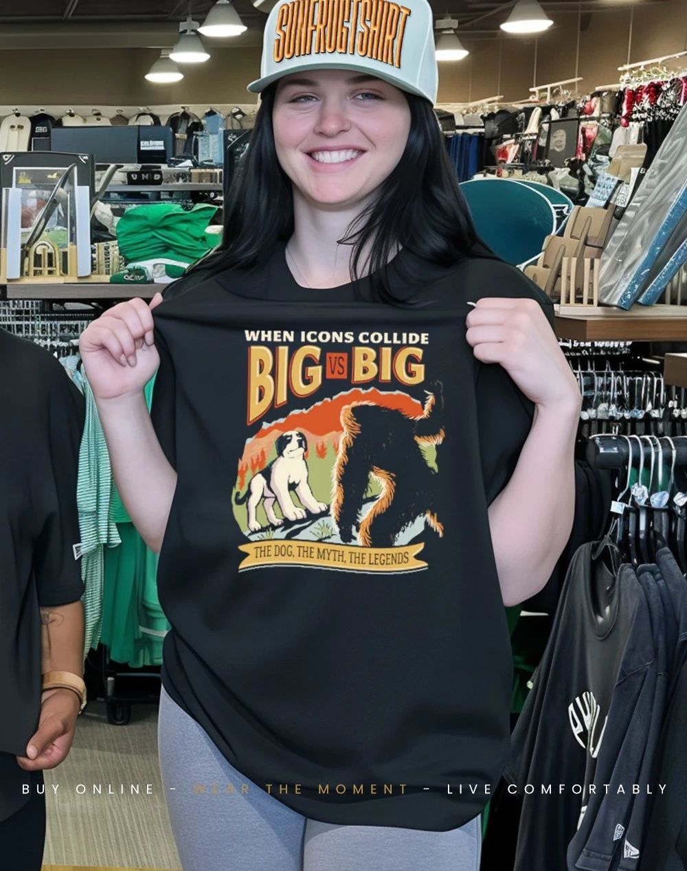 When icons collide Big vs Big the dog the myth the legends shirt