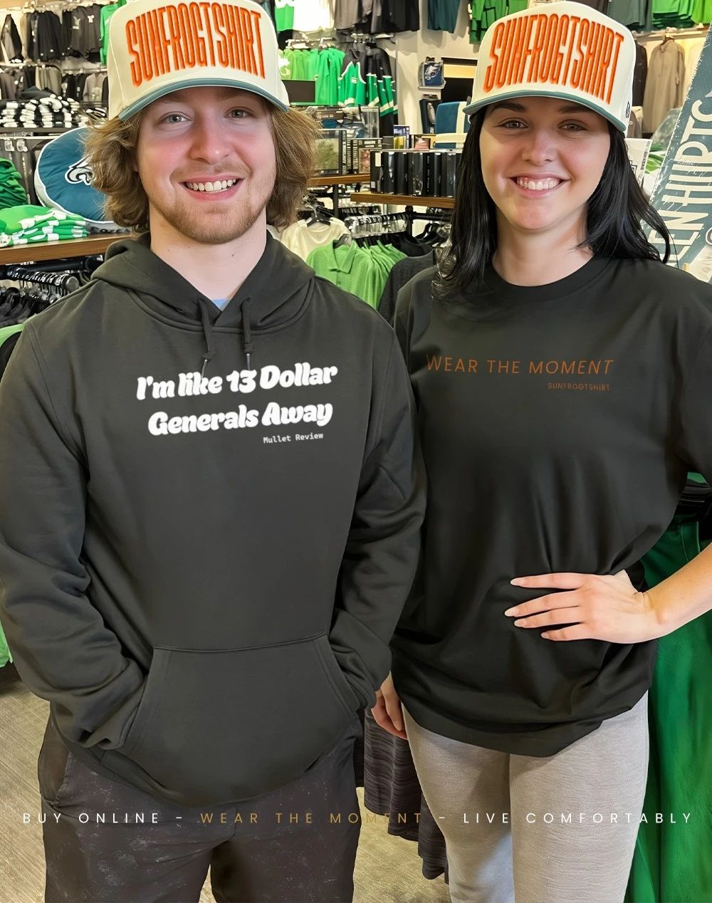 Mullet Review I’m like 13 dollar generals away shirt