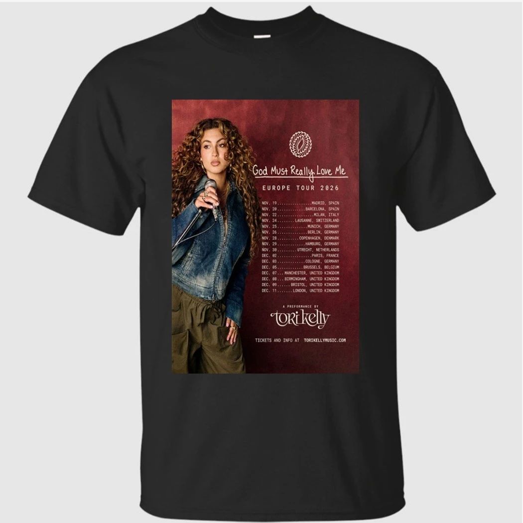 Tori Kelly Summer Tour 2026 Poster Shirt