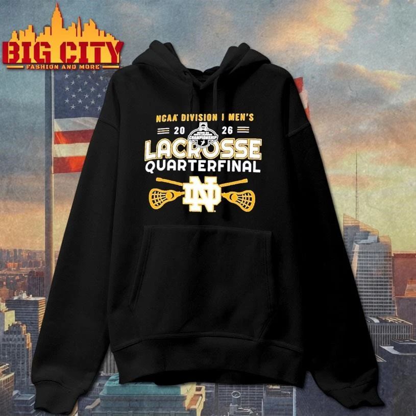 Notre Dame Fighting Irish NCAA Division I Men’s 2026 Lacrosse Championship Quarterfinals Shirt