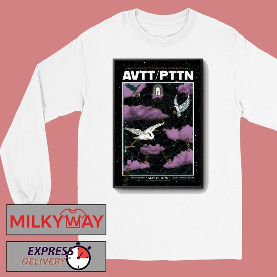 The Avett Brothers With Mike Patton May 12 2026 In Phoenix AZ Poster shirt