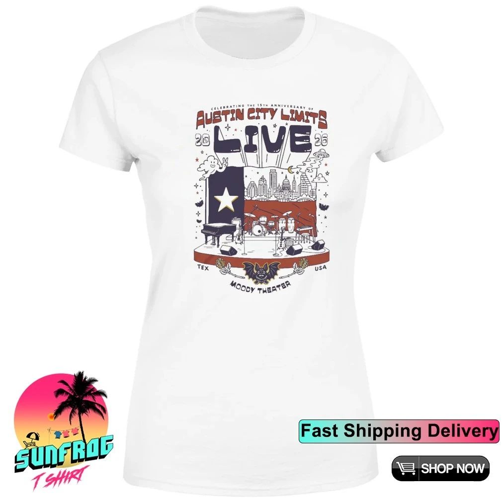 Austin City Limits Live 2026 15th Anniversary Stage shirt