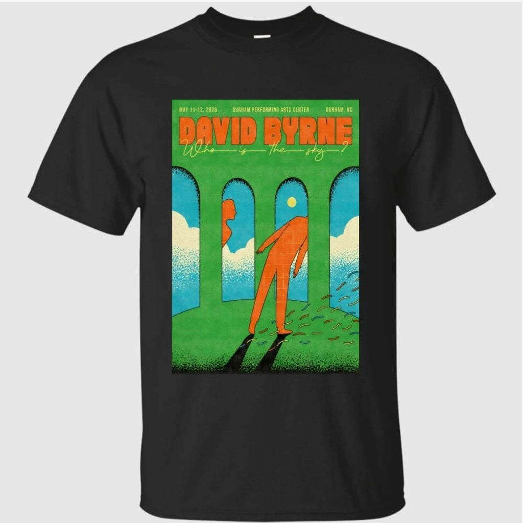 David Byrne 5-12-2026 Durham NC Poster Shirt
