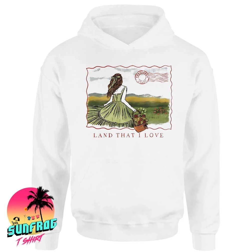 Land that I love vintage postage stamp shirt