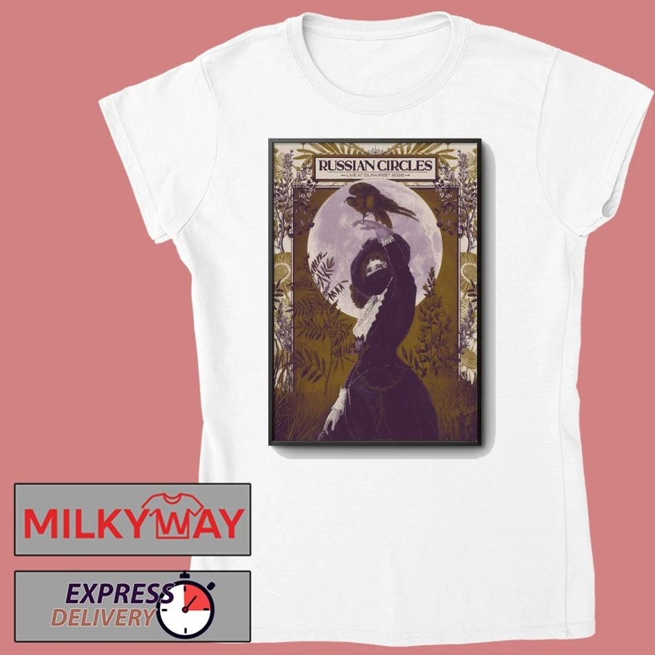 Russian Circles 5 14 2026 Dunk!Fest Zottegem Belgium Poster shirt