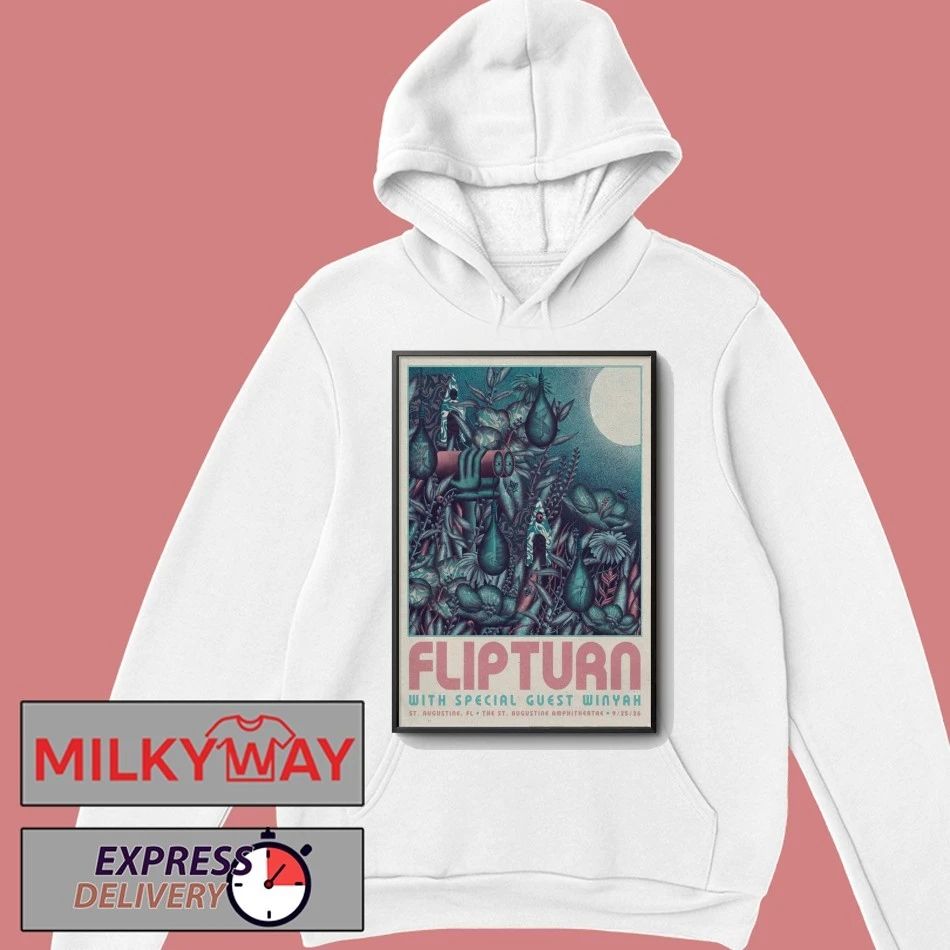 Flipturn Poster 9 25 2026 With Special Guest Winyah SHOW shirt