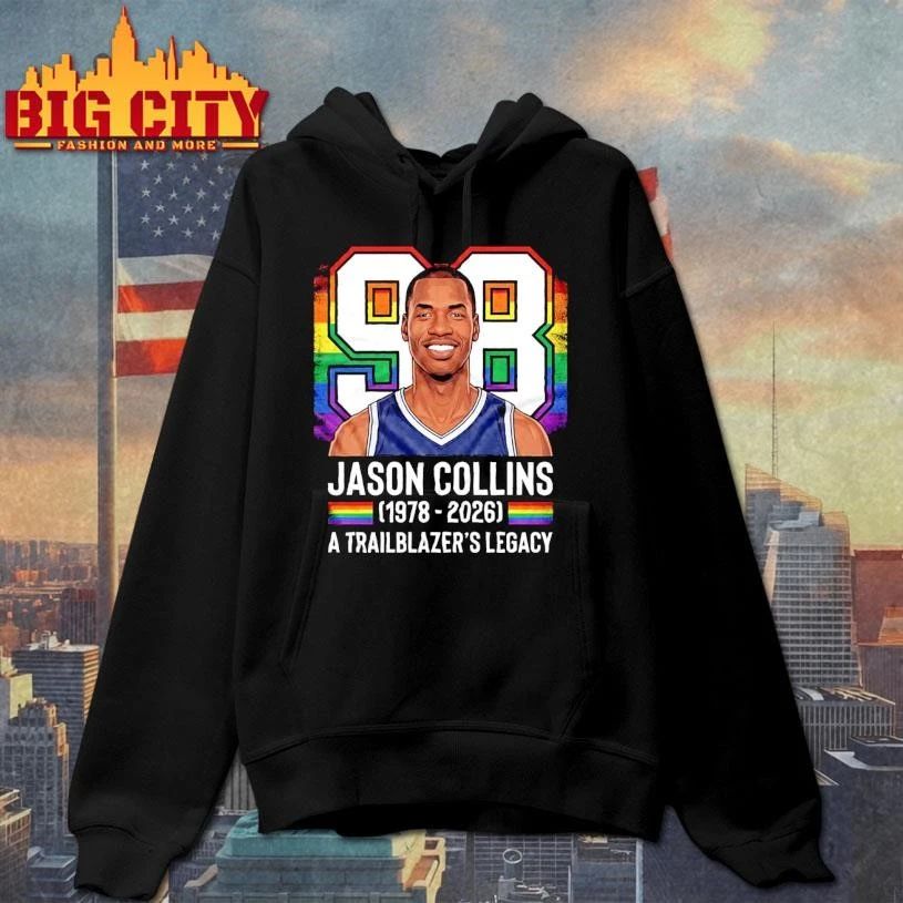 Jason Collins First Openly Gay NBA Player Dies Of Brain Cancer At 47 Shirt