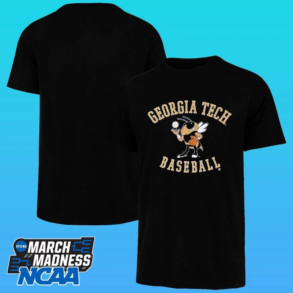 Georgia Tech Baseball Buzz Logo Shirt