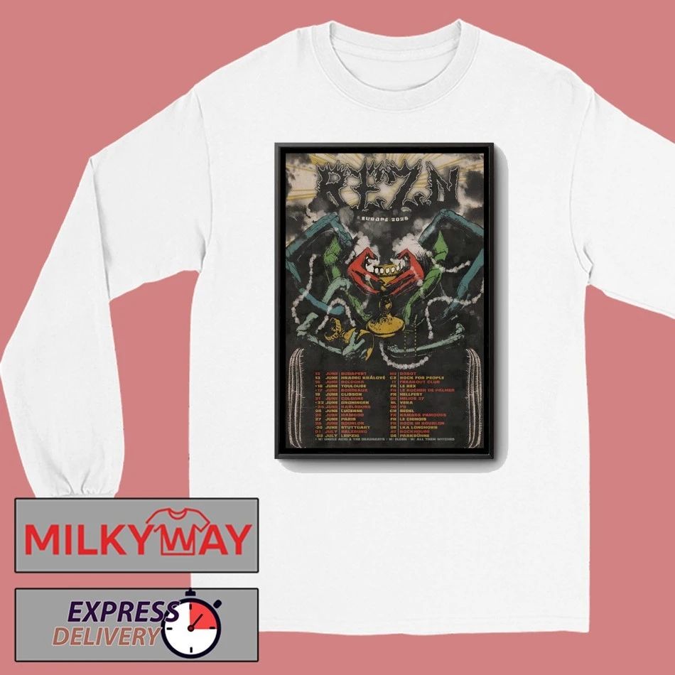 REZN EU 2026 Tour Poster shirt