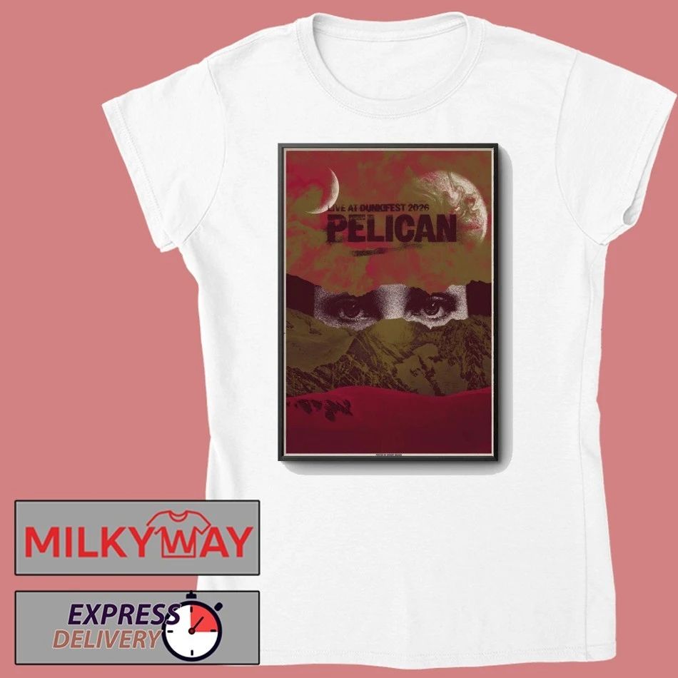 Pelican Dunk!festival Zottegem Belgium 5 14 2026 Poster shirt