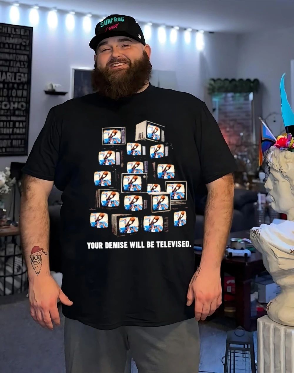 Mitchell dunk on Joel Embiid your demise will be televised shirt