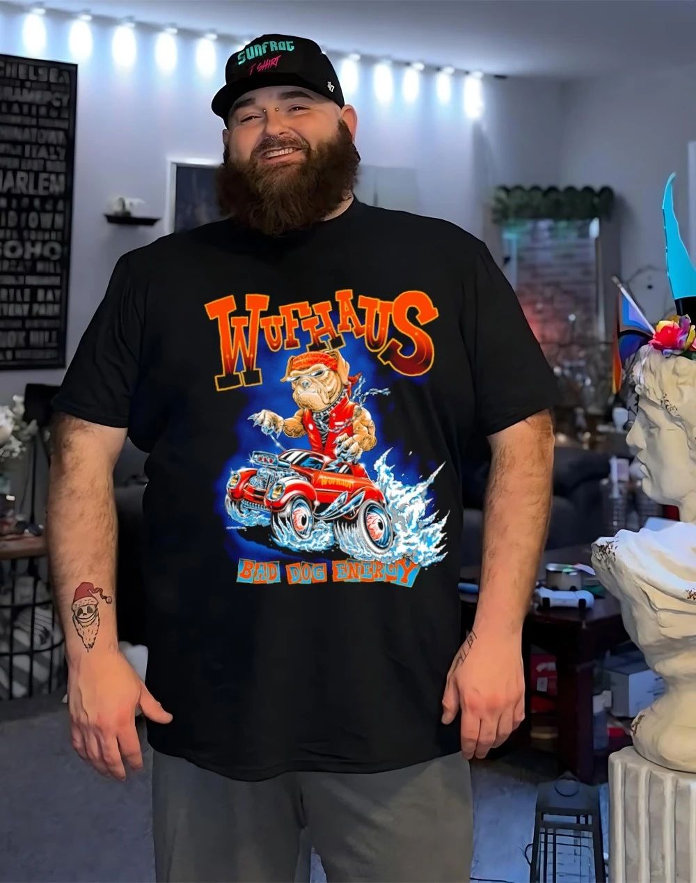 Wufhaus bad dog energy shirt