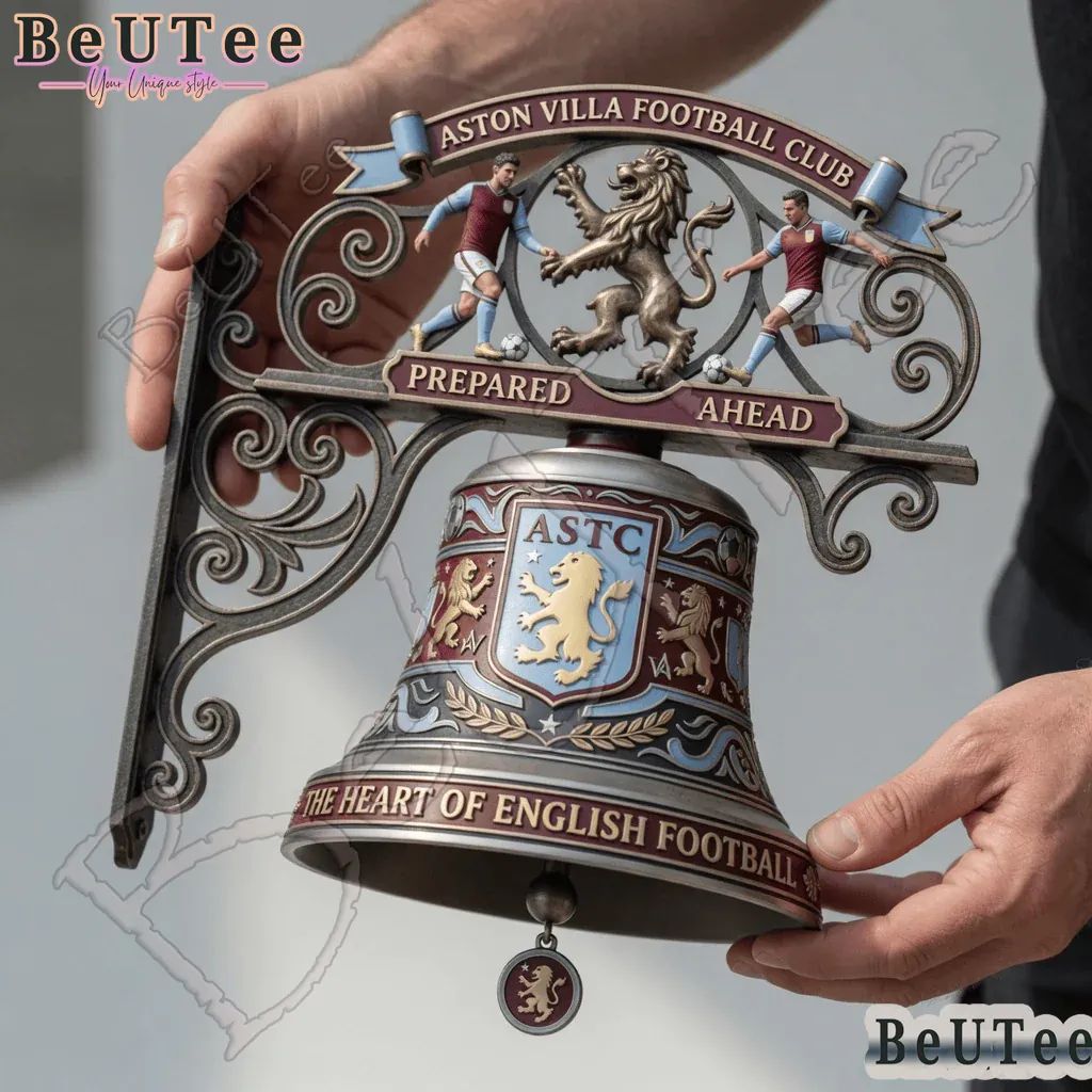 Aston Villa Football Club Premium 3D Wall Bell