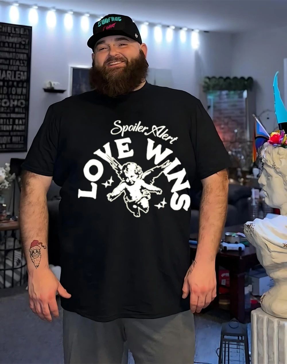 Cupid spoiler alert love wins shirt