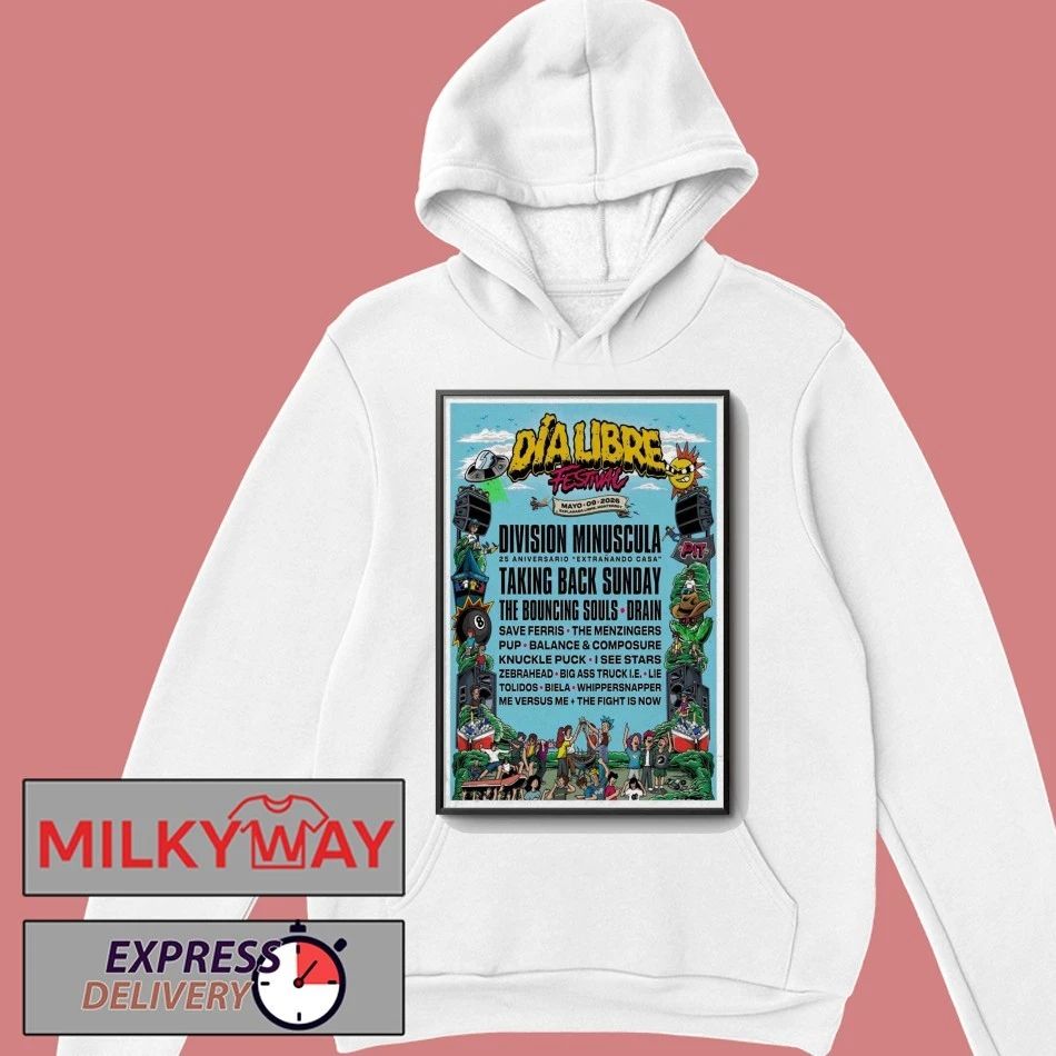 LIMITED May 9 2026 Dia Libre Festival Explanada Libre Poster shirt