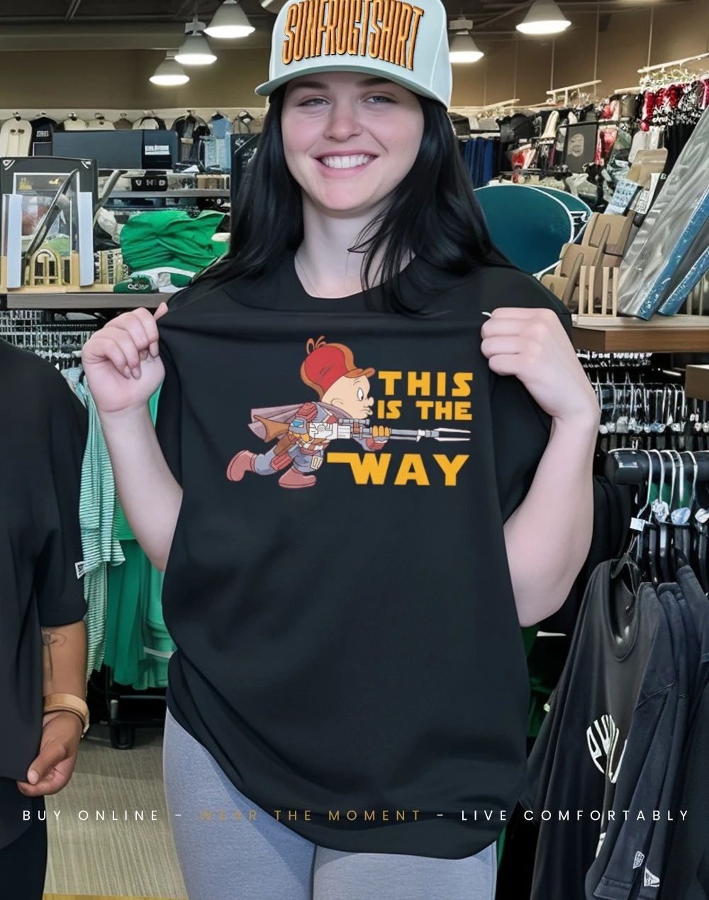 Elmer Fudd this is the way cartoon shirt